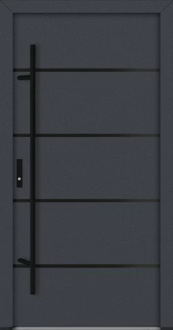 Turenwerke DS68 Design 22 Steel Door - Anthracite - Blackline