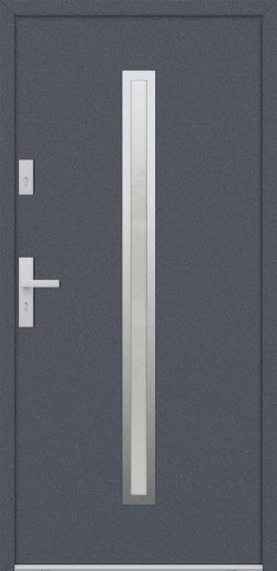 Turenwerke ATU 68 Design 501 Steel Door - Anthracite