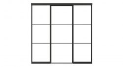 Patishon Ultimate Glazed Internal Single Door Partition 2352mm