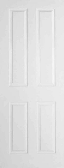 LPD 4P White Primed Internal Fire Door