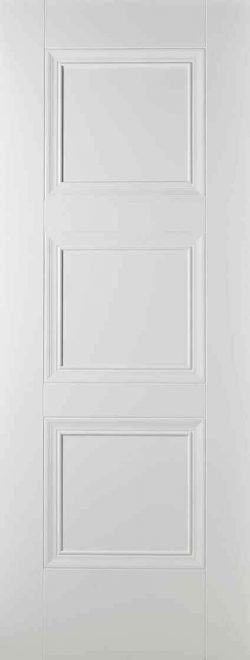 White Amsterdam Door