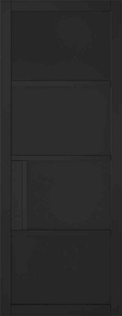 LPD Chelsea 4P Primed Plus Black Internal Door