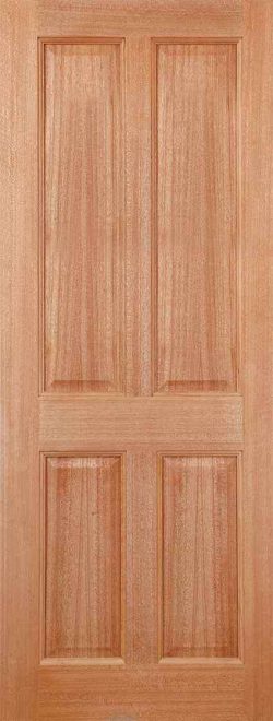LPD Colonial 4P Hardwood M&T External Door