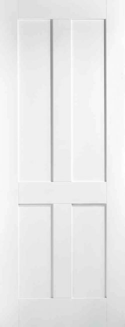 LPD London 4P White Primed Internal Door