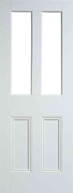 LPD White Malton 2L Unglazed Internal Primed Internal Door