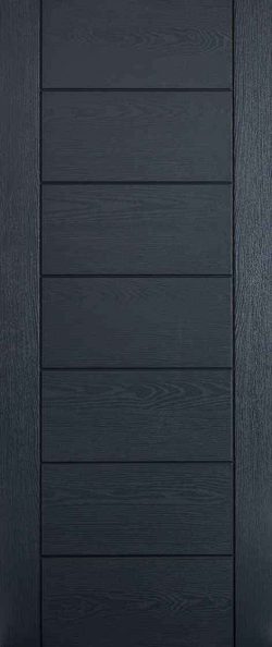 LPD Modica Pre-Finished Anthracite Grey External Composite Door