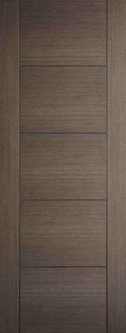 LPD Vancouver 5P Pre-Finished Chocolate Grey Internal Fire Door