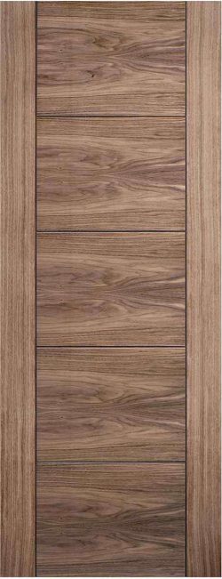LPD Vancouver 5P Pre-Finished Walnut Internal Fire Door