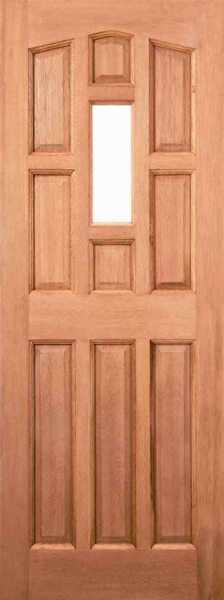 LPD York 1L Hardwood M&T Unglazed External Door